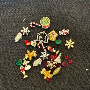 Festive Christmas Themed charms